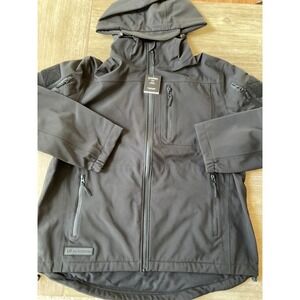 Baerskin Tactical Softshell Jacket Black Size Extra Large New With Tags